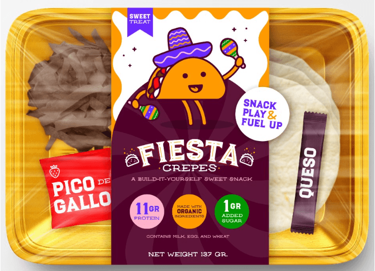 Fiesta Crepes snack product